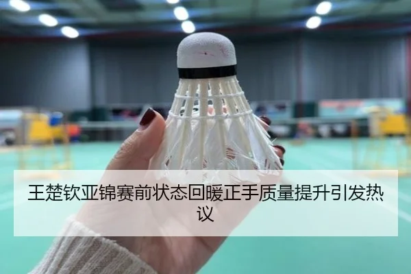 王楚钦亚锦赛前状态回暖正手质量提升引发热议